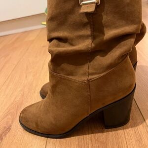 Boots Tan Heeled Women's Boots